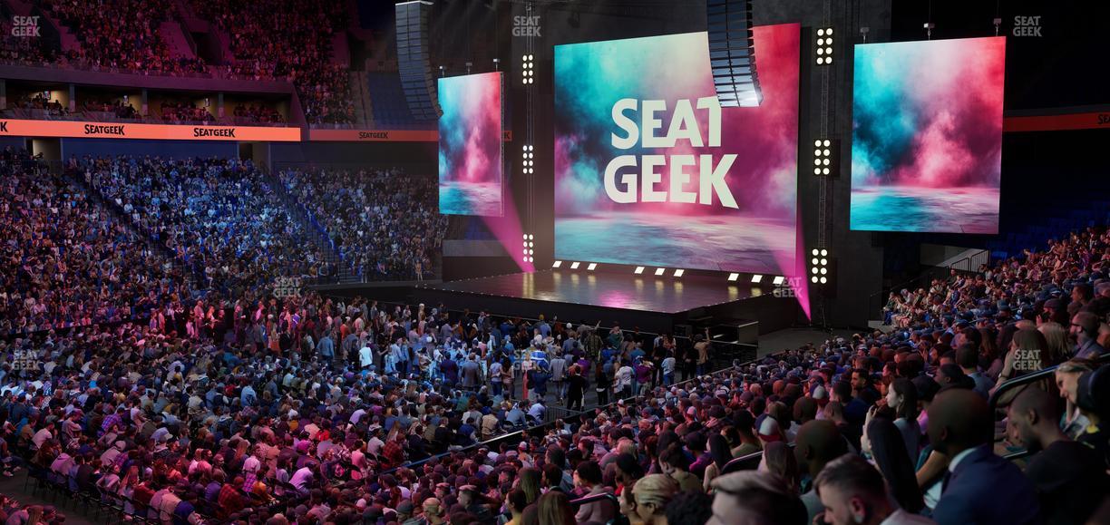 BOK Center - Section 109 Seat View