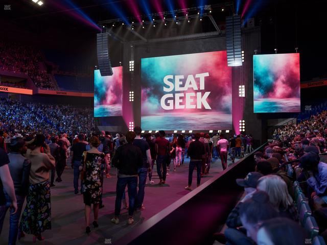 BOK Center - Section 109 Seat View