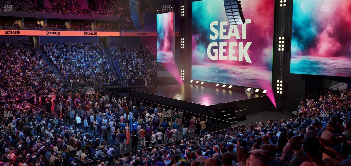 BOK Center - Section 110 Seat View