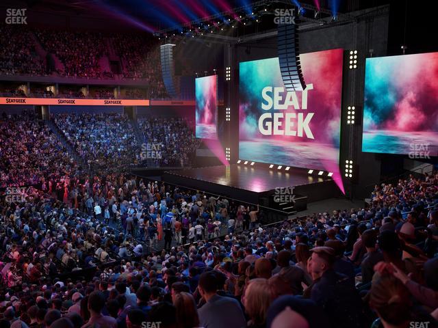 BOK Center - Section 110 Seat View