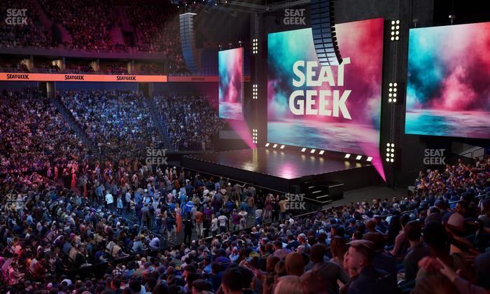 BOK Center - Section 110 Seat View