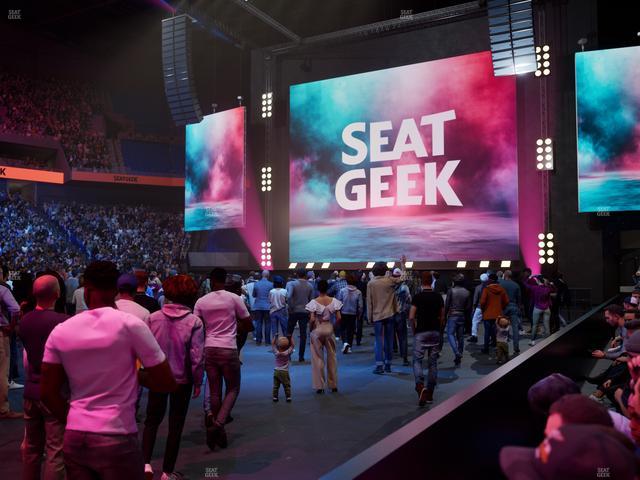 BOK Center - Section 110 Seat View