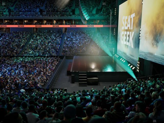 BOK Center - Section 112 Seat View