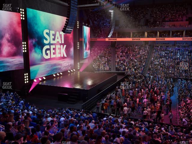 BOK Center - Section 120 Seat View