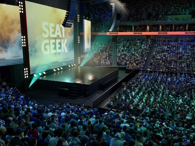 BOK Center - Section 120 Seat View