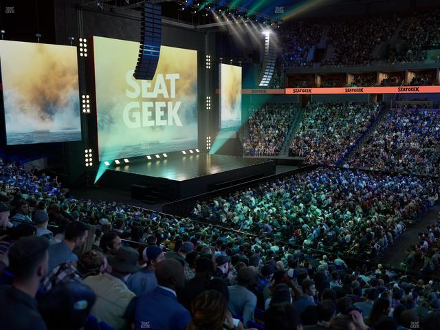 BOK Center - Section 121 Seat View