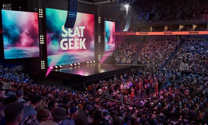 BOK Center - Section 121 Seat View