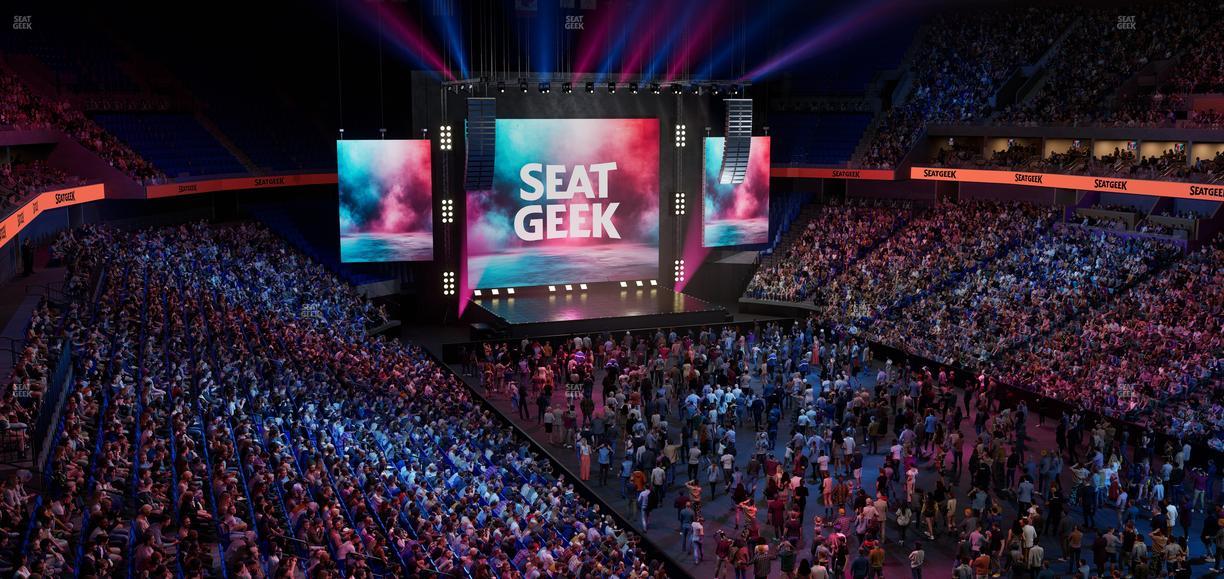 BOK Center - Section 303 Seat View