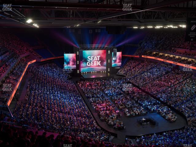 BOK Center - Section 304 Seat View