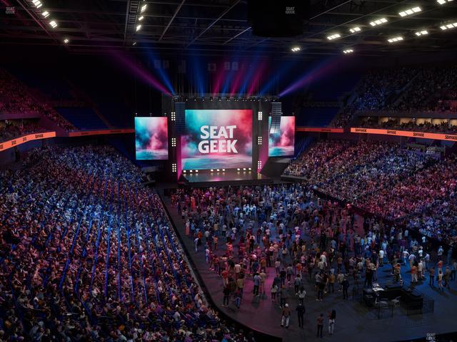 BOK Center - Section 304 Seat View