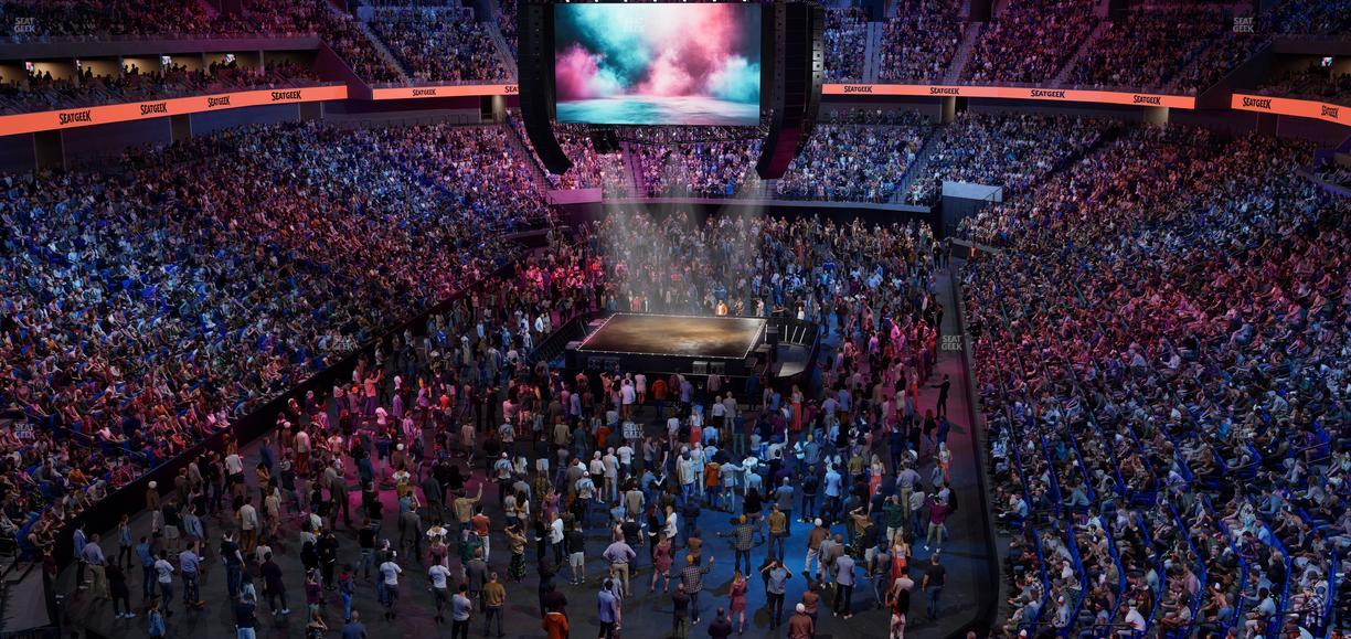 BOK Center - Section 307 Seat View