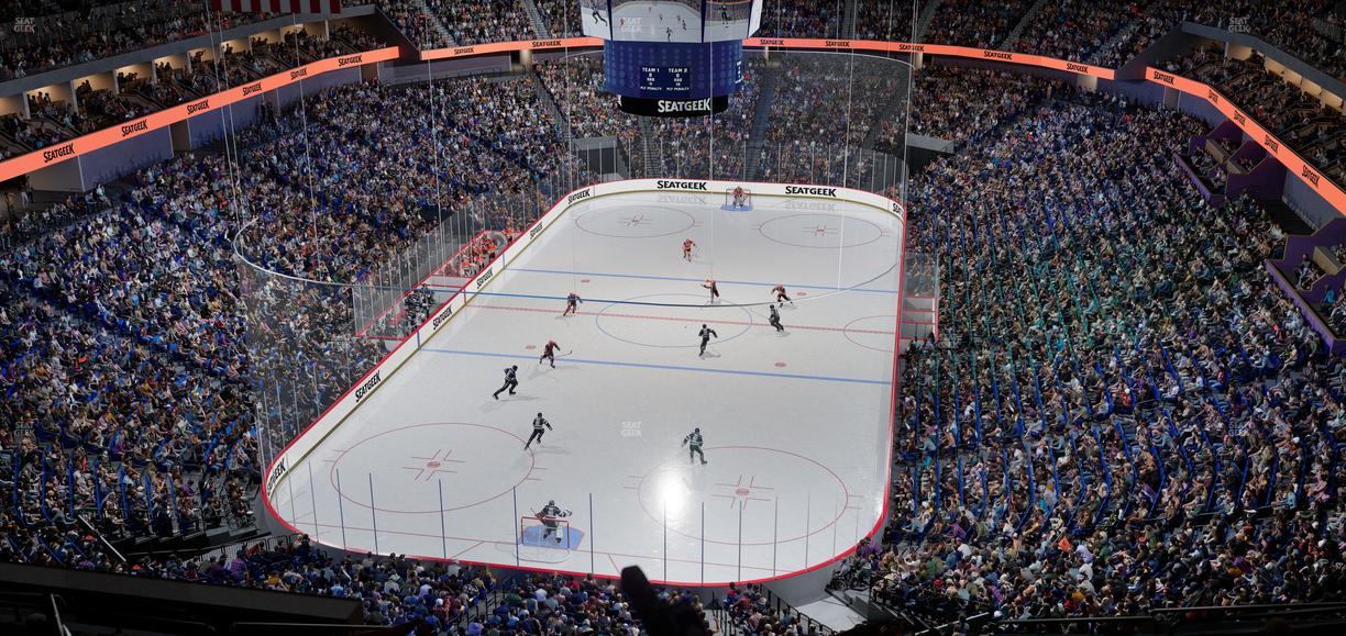 BOK Center - Section 307 Seat View