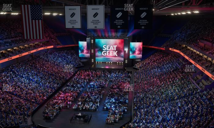 BOK Center - Section 307 Seat View