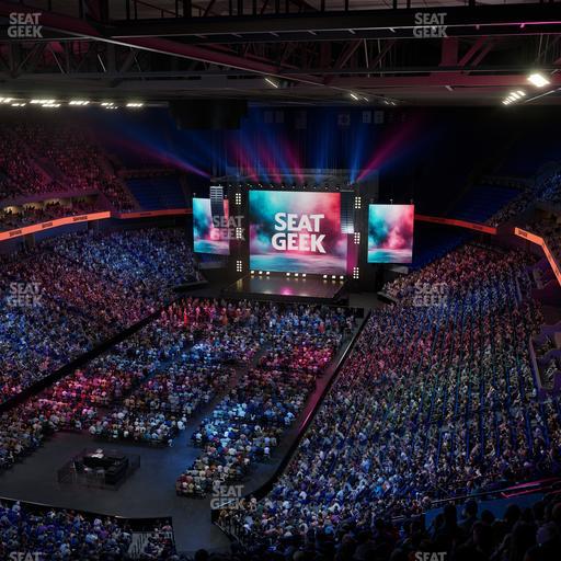 BOK Center - Section 308 Seat View