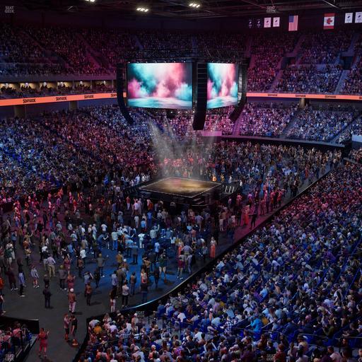 BOK Center - Section 309 Seat View