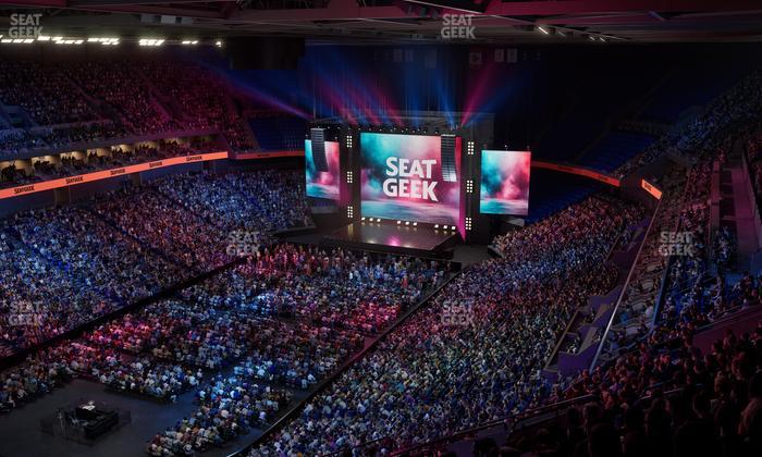 BOK Center - Section 309 Seat View