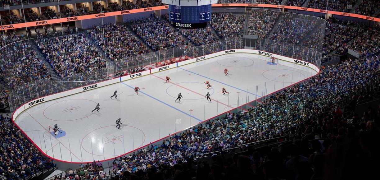 BOK Center - Section 310 Seat View