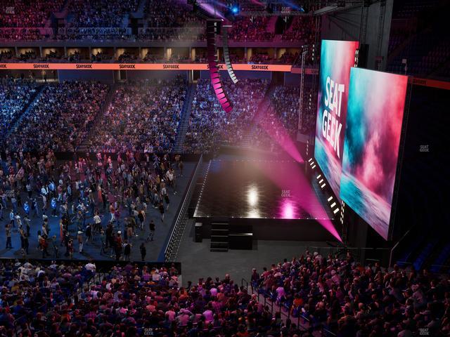 BOK Center - Section 315 Seat View