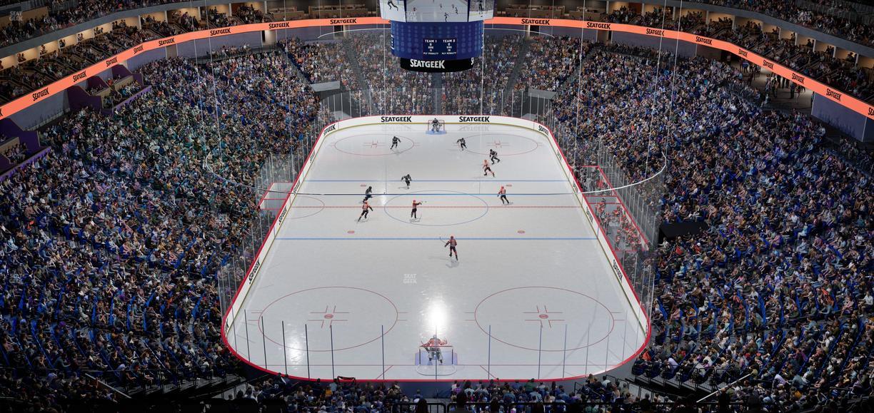 BOK Center - Section 320 Seat View