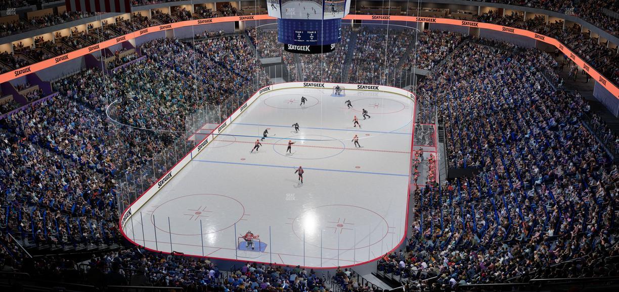 BOK Center - Section 321 Seat View