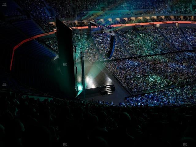 BOK Center - Section 324 Seat View