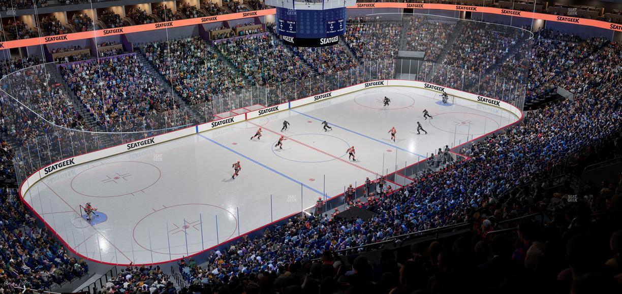 BOK Center - Section 324 Seat View