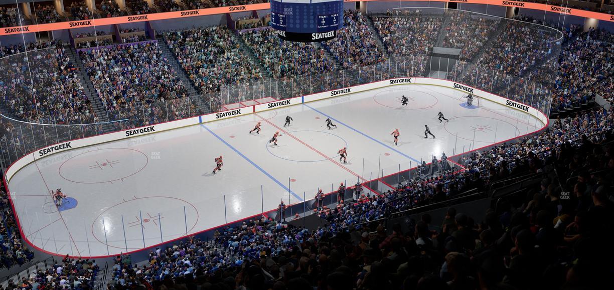 BOK Center - Section 325 Seat View