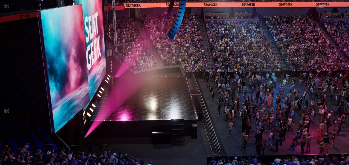 BOK Center - Section 325 Seat View