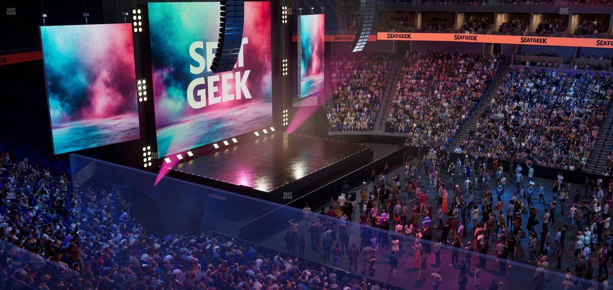 BOK Center - Section 327 Seat View