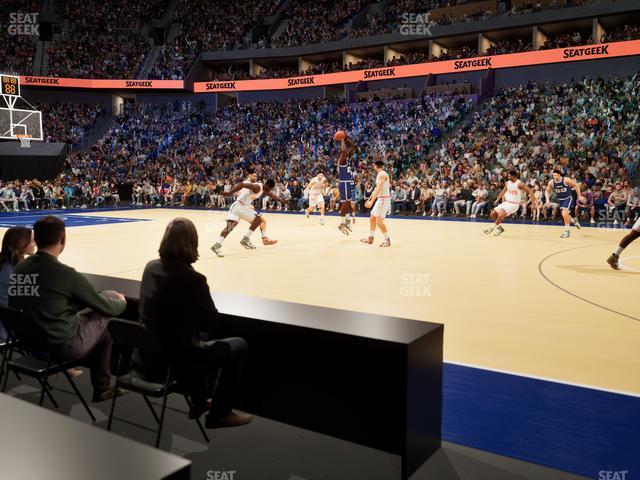 BOK Center - Section Courtside Seat View BOK Center - Section Courtside Seat View