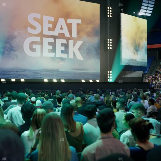 BOK Center - Section Floor 1 Seat View