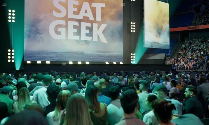 BOK Center - Section Floor 1 Seat View