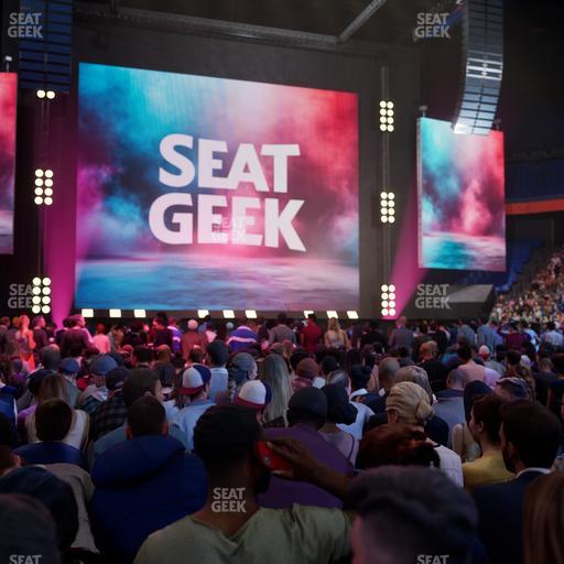 BOK Center - Section Floor 1 Seat View