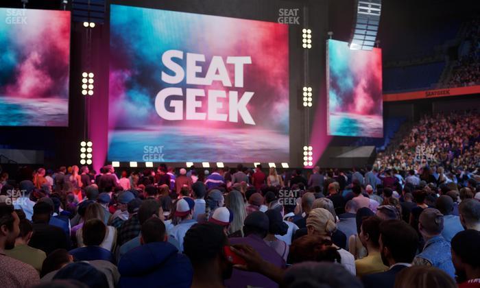 BOK Center - Section Floor 1 Seat View