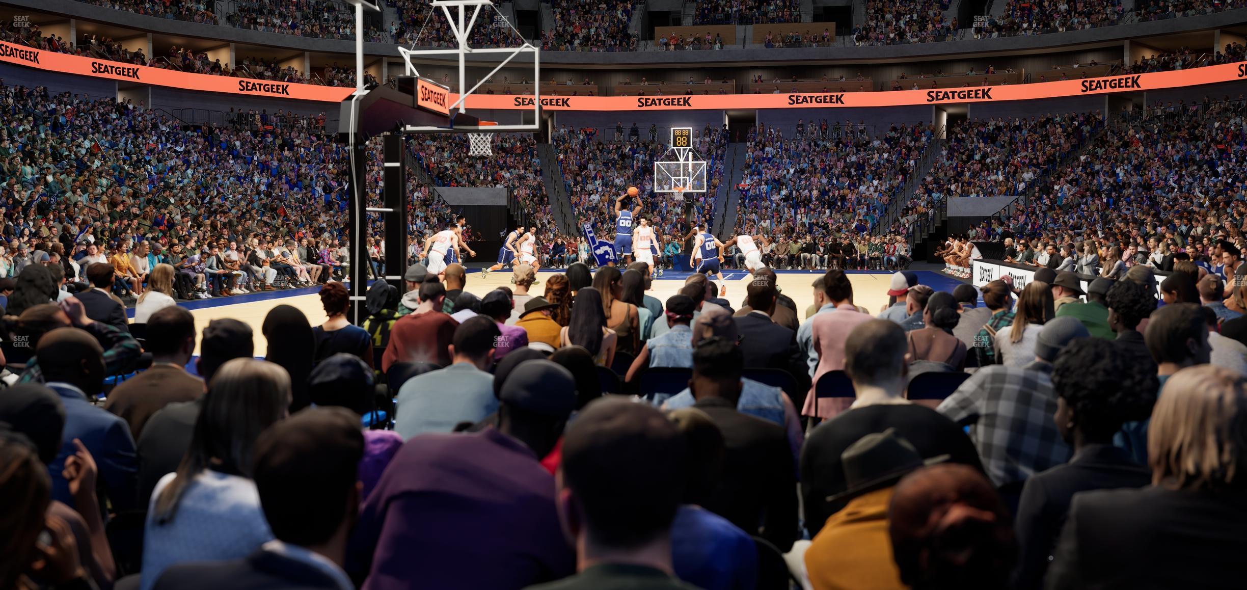 BOK Center - Section Floor 10 Seat View