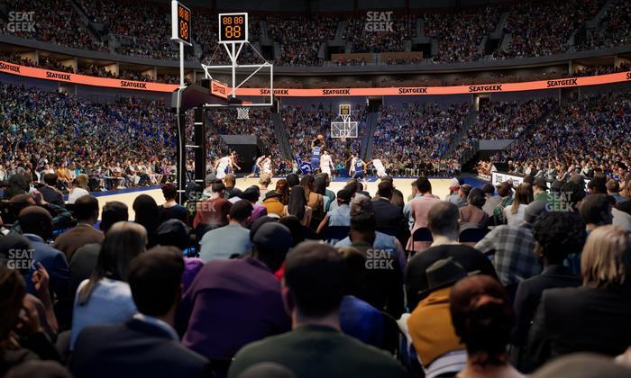 BOK Center - Section Floor 10 Seat View