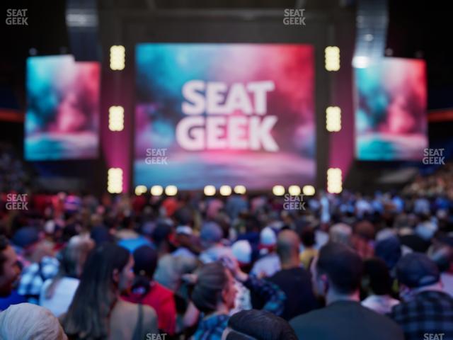 BOK Center - Section Floor 2 Seat View