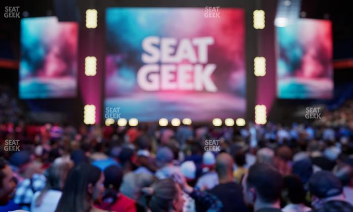 BOK Center - Section Floor 2 Seat View