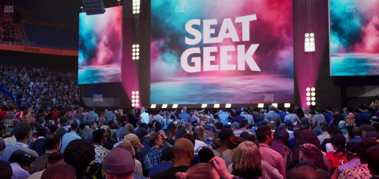 BOK Center - Section Floor 3 Seat View