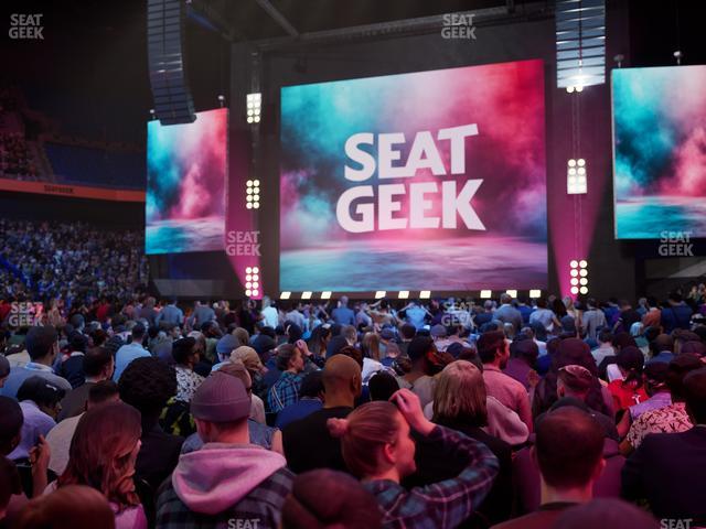 BOK Center - Section Floor 3 Seat View