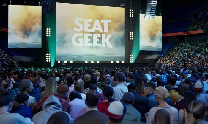 BOK Center - Section Floor 4 Seat View