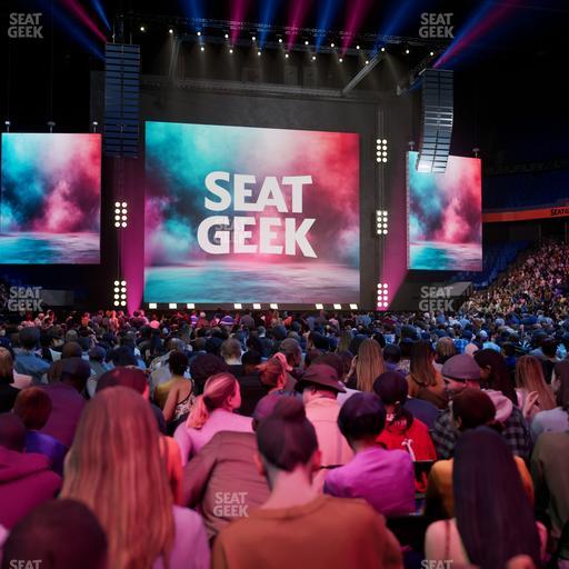 BOK Center - Section Floor 4 Seat View