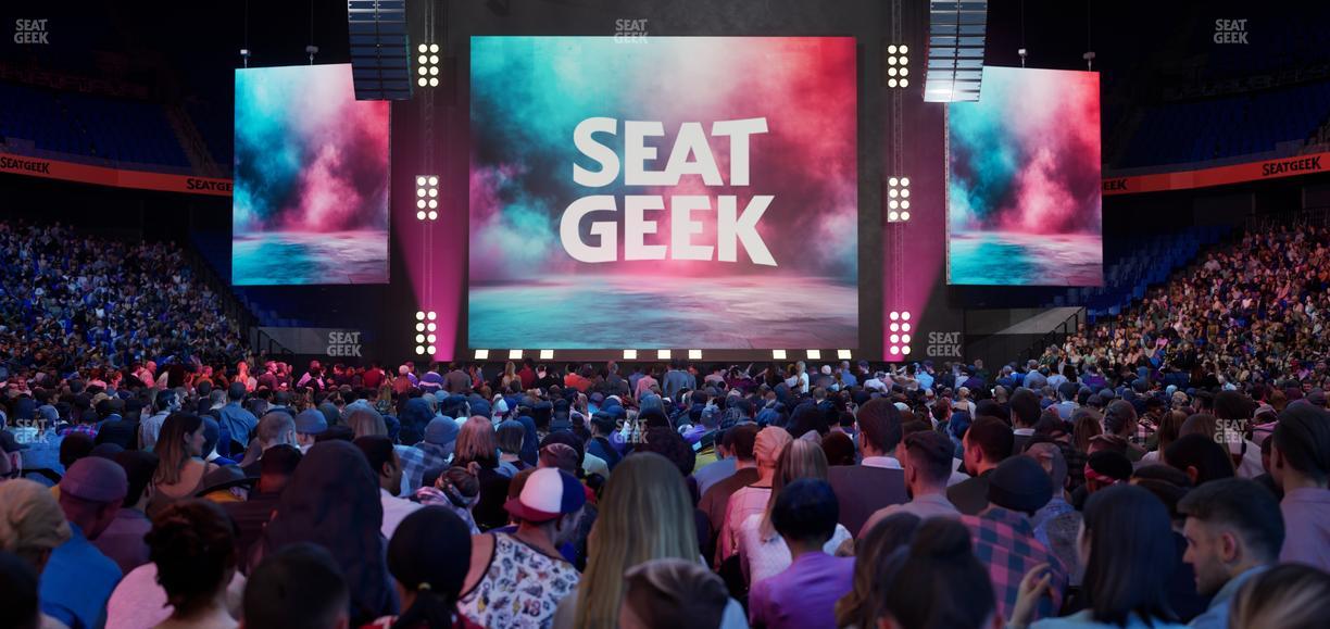 BOK Center - Section Floor 5 Seat View