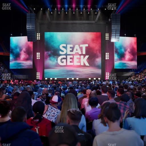 BOK Center - Section Floor 5 Seat View