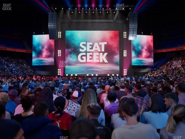 BOK Center - Section Floor 5 Seat View