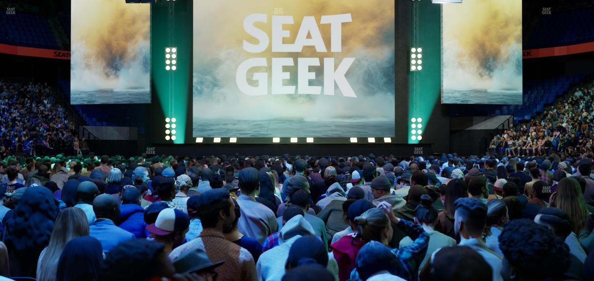 BOK Center - Section Floor 5 Seat View