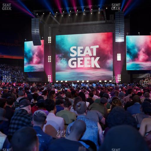 BOK Center - Section Floor 6 Seat View