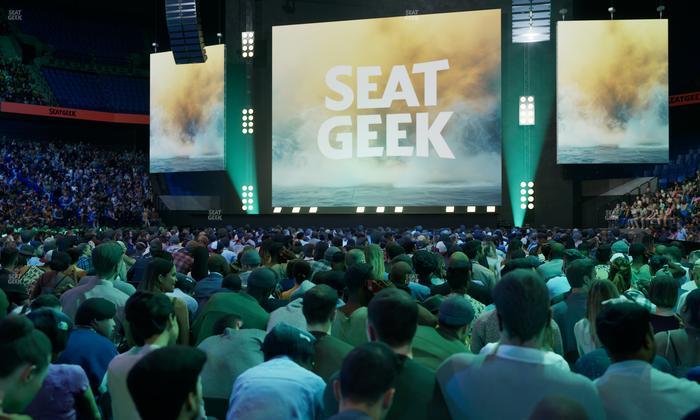 BOK Center - Section Floor 6 Seat View