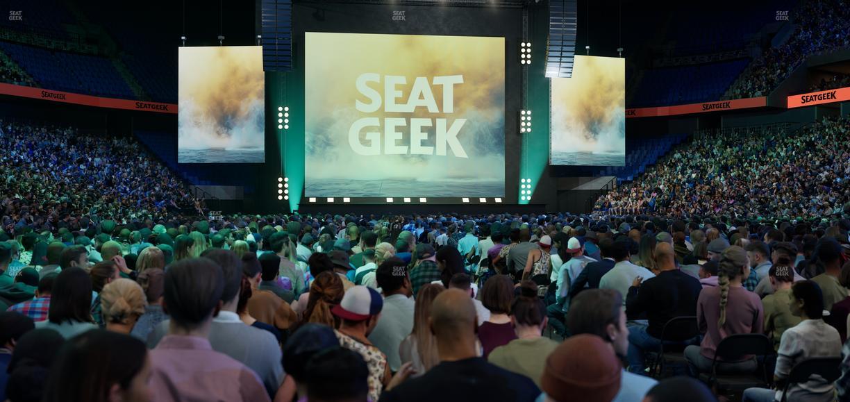 BOK Center - Section Floor 7 Seat View