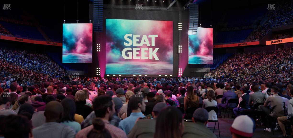 BOK Center - Section Floor 7 Seat View